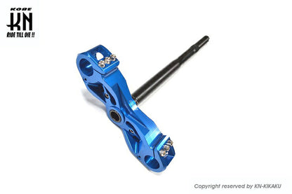 NCY 軽量CNCアルミステム ブルー シグナスX