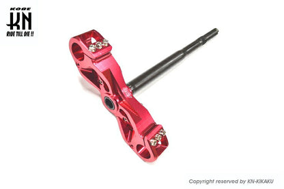 NCY 軽量CNCアルミステム レッド シグナスX