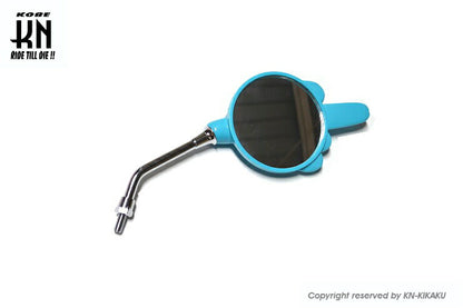 Middle Finger Mirror, reverse thread/8mm diameter, blue, 1 piece