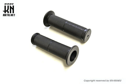 NCY レーシンググリップ N-20 非貫通タイプ ブラック 118mm