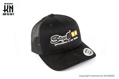STAGE6 Baseball Cap Trucker ブラック 帽子 ぼうし キャップ ハット 日除け メッシュ