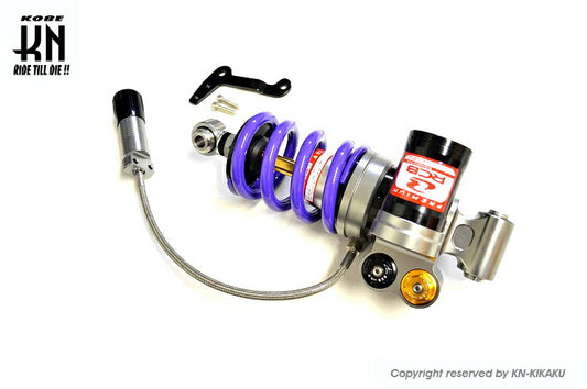 RCB リアショック減衰調整 DD-line モノサス パープル 280-285mm YZF-R25 YZF-R3 MT-25 MT-03