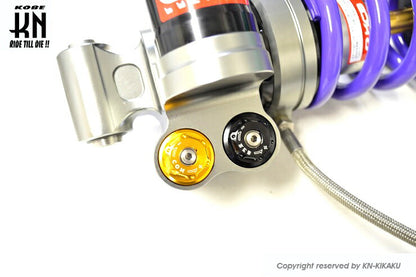RCB リアショック減衰調整 DD-line モノサス パープル 280-285mm YZF-R25 YZF-R3 MT-25 MT-03
