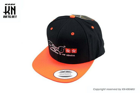STAGE6 Baseball Cap Snapback オレンジ 帽子 ぼうし キャップ ハット 日除け