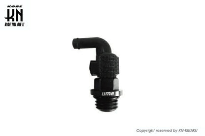 UmaRacing 90-Degree Oil Breather Attachment A Black Cygnus PCX Monkey Grom Ape Cub Zoomer