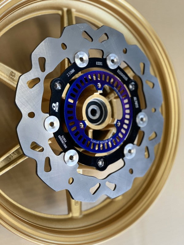 RCB 鋳造ホイール前後セット SP811 ブラック NMAX125/NMAX155