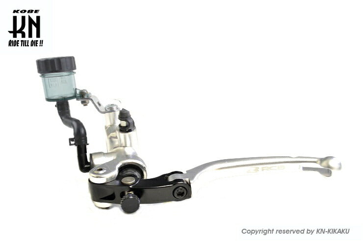 RCB 鍛造ラジアルポンプマスターシリンダー S1 左側 シルバー 14mm 汎用