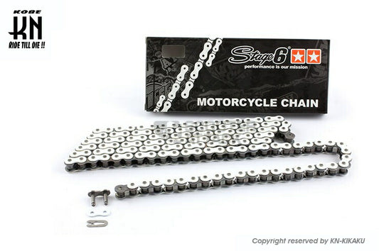 STAGE6 カラーハードチェーン ホワイト 420-120コマ