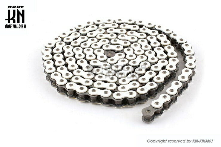 STAGE6 カラーハードチェーン ホワイト 420-120コマ