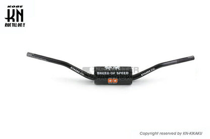 STAGE6 汎用ダウンヒルファットバー ブラック 取付部28.6mm/ハンドルグリップ部22.2mm