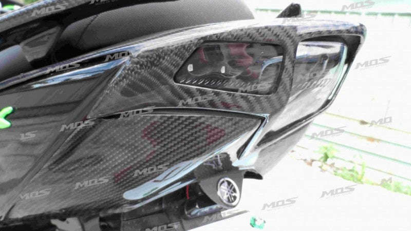 MOS カーボンテールライトカバー マジェスティS SMAX TMAX530ルック