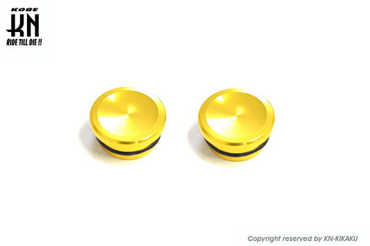 Billet Frame Side Cap Gold Zoomer/Ruckus