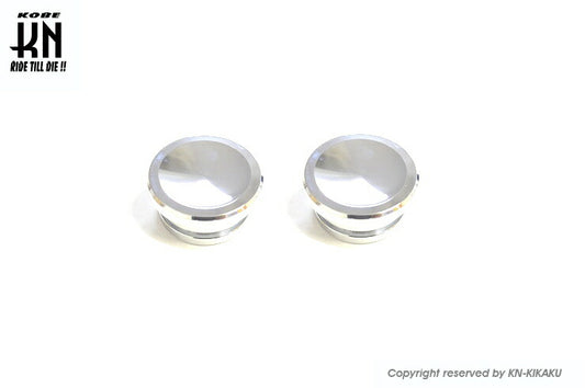 Billet Frame Side Cap, Chrome Plated, Zoomer/Ruckus