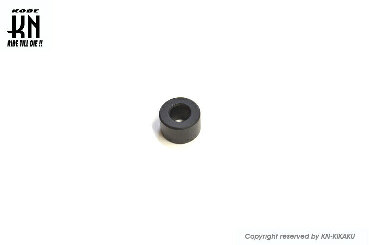 M6用 アルミカラー マットブラック 厚さ8mm