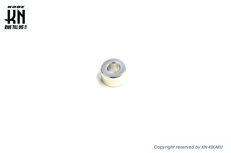 M6用 アルミカラー シルバー 厚さ8mm