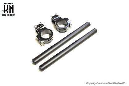 RCB 汎用クリップオンハンドルバー ブラック 41mm