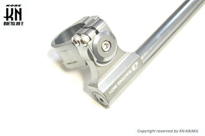 RCB 汎用マジックスリップオンハンドルバー グレー 37mm
