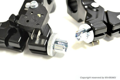 RCB 汎用クラッチ/ブレーキレバーアッセン S1 ケーブルタイプ 左側 ブルー