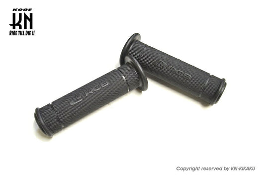 RCB レーシングハンドルグリップ HG55 ブラック 120mm 汎用 22.2mmハンドル車専用