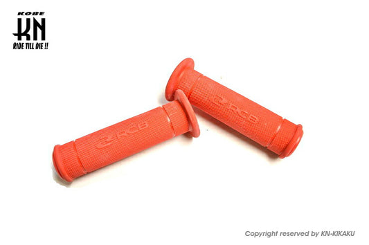 RCB レーシングハンドルグリップ HG55 レッド 120mm 汎用 22.2mmハンドル車専用