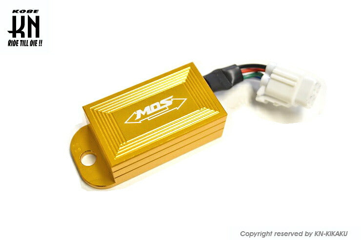 MOS O2センサーキャンセラー ゴールド アドレスV125
