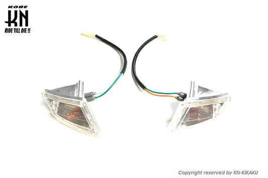 スーパーリフレクターウインカーアッセン左右セット クリアー ディオ AF18/AF25