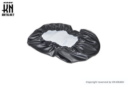 2WAY シートカバー 被せるタイプ ブラック レッツ5