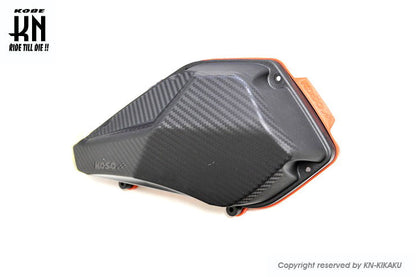 KOSO エアクリーナーBOXカラーラバー DRG158 レッド