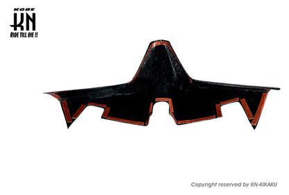 MOS カーボンフロントロアカバー シグナス6型GRYPHUS