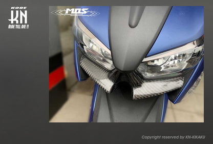 MOS カーボンフロントロアカバー シグナス6型GRYPHUS