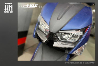 MOS カーボンフロントロアカバー シグナス6型GRYPHUS