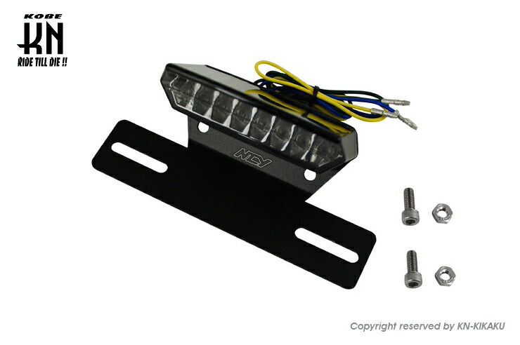 汎用LEDテールアッセン ブラケット付 ブラック ズーマー