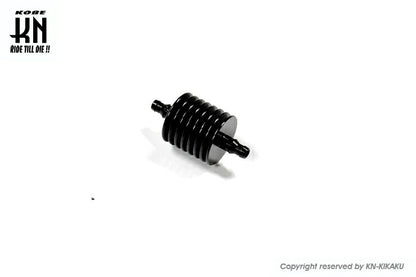 アルミ燃料クーラー ブラック 6mm