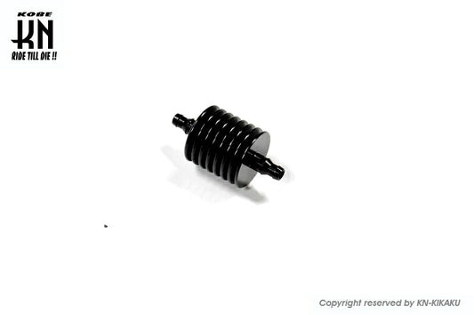 アルミ燃料クーラー ブラック 6mm