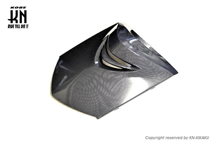 フロントカバー カーボンプリント シグナスX/SE12J