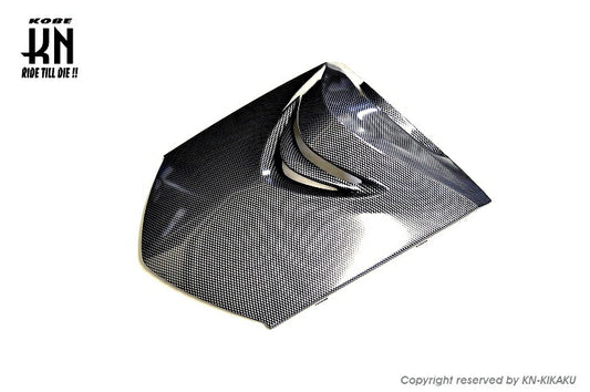 フロントカバー カーボンプリント シグナスX/SE12J