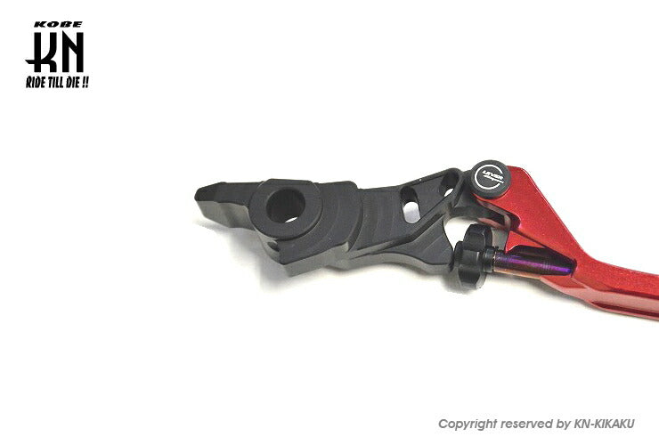 AR APEXX 調整式ブレーキレバー レッド 左右セット シグナスグリファス6型台湾仕様/UBS車専用