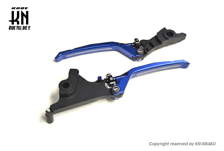 AR APEXX 調整式ブレーキレバー ブルー 左右セット シグナスグリファス6型台湾仕様/UBS車専用