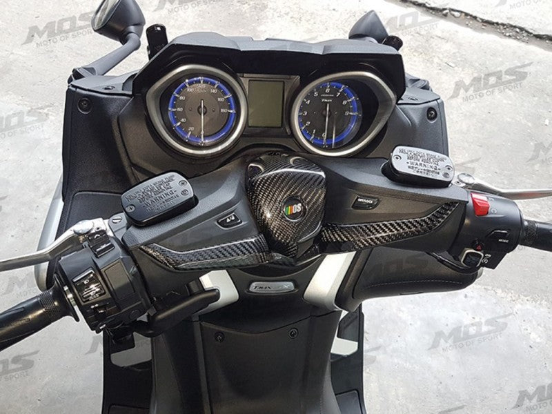 MOS カーボンハンドルセンターカバー TMAX530-6型 TMAX560-7型 2017-2021