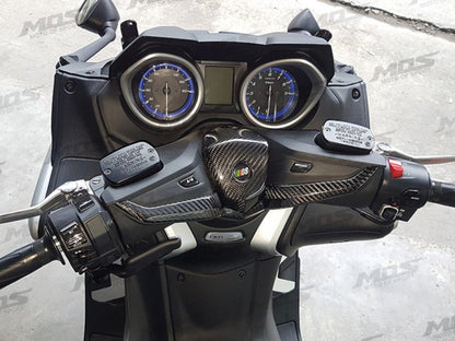 MOS カーボンハンドルセンターカバー TMAX530-6型 TMAX560-7型 2017-2021