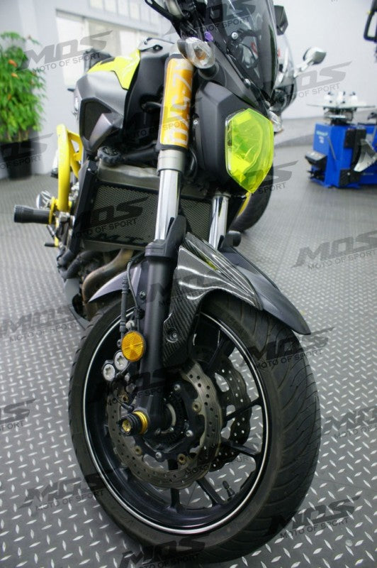 MOS カーボンフロントフェンダーサイドカバー MT-07/FZ-07