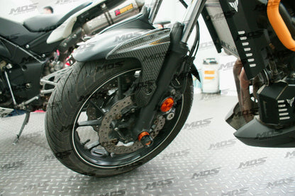 MOS カーボンフロントフェンダーサイドカバー MT-07/FZ-07