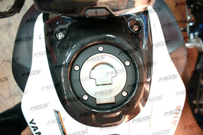 MOS カーボンタンクキャップカバー MT-07/FZ-07