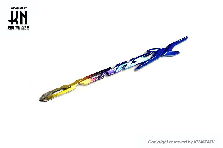 AR APEXX Rainbow Titanium Color Emblem - Universal for all Cygnus X models