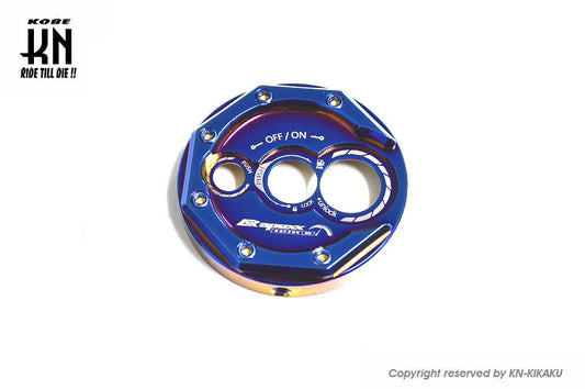 AR APEXX キーカバー レインボーチタニウムカラー シグナスGRYPHUS台湾仕様6型 BWS125台湾仕様3型