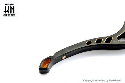 KNデュアルカラーレバー3 ブラック/ゴールド グランドアクシス BWS100 BWS125