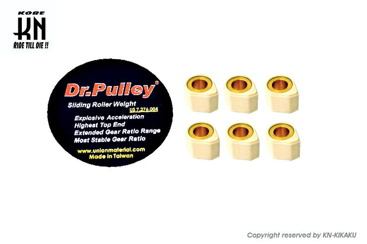 DR.PULLEY 異型ウエイトローラー 20×17 特殊サイズプーリー用 15.0g