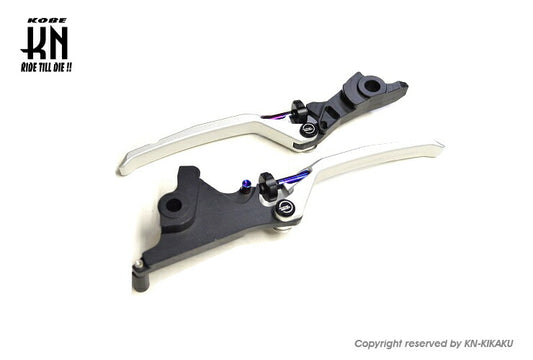 AR APEXX 調整式ブレーキレバー シルバー 左右セット シグナスグリファス6型台湾仕様/UBS車専用