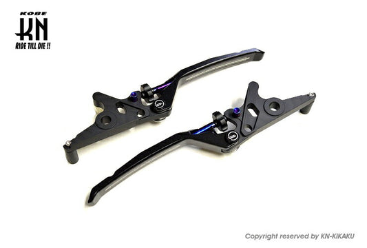 AR APEXX 調整式ブレーキレバー ブラック 左右セット シグナスグリファス6型台湾仕様/ABS車専用