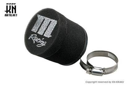 Motoforce Universal Air Filter Black 35mm